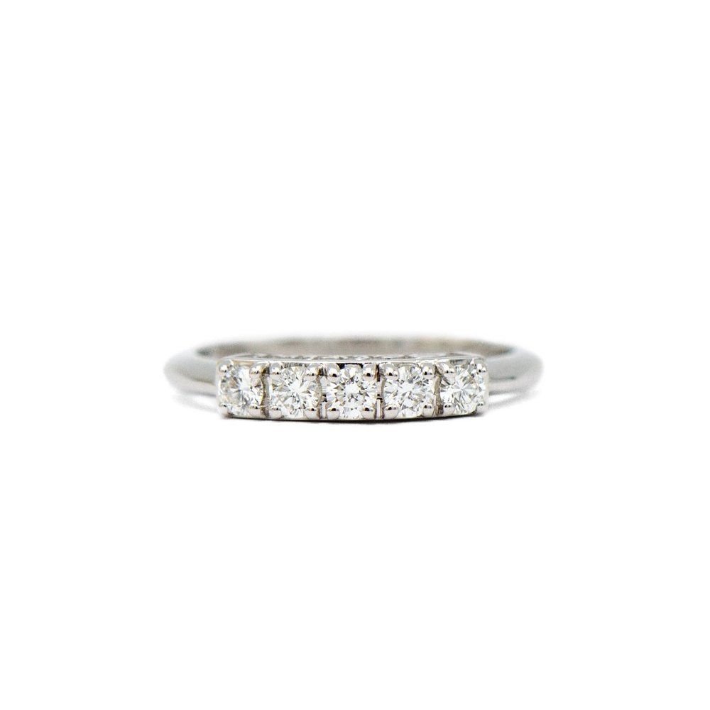 Salvini 18k White Gold Diamond Ring